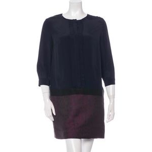 Victoria Beckham Pleated Mini Dress